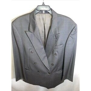 Pierre Balmain Men’s Dress Blazer Size 42L Gray Business Formal City